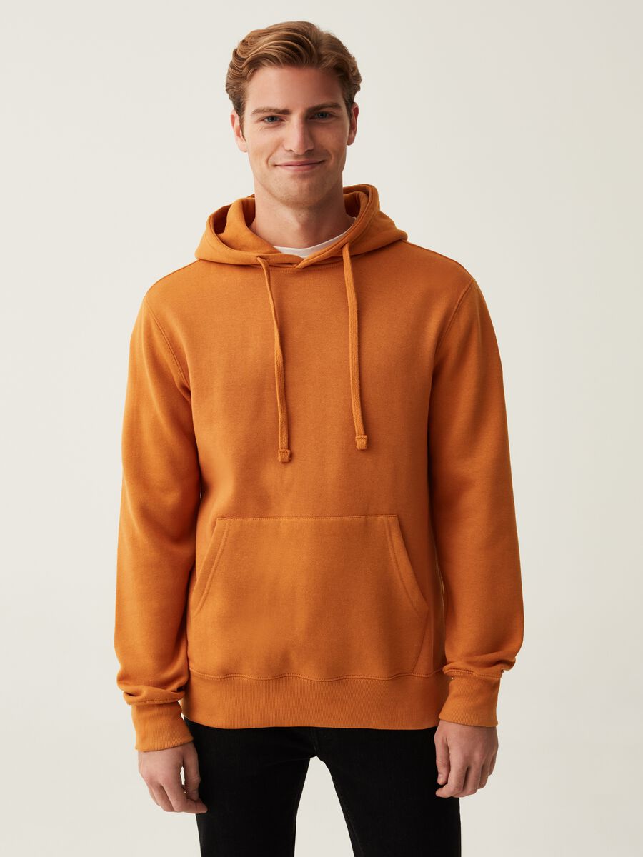 Regular-fit sweatshirt with hood_1