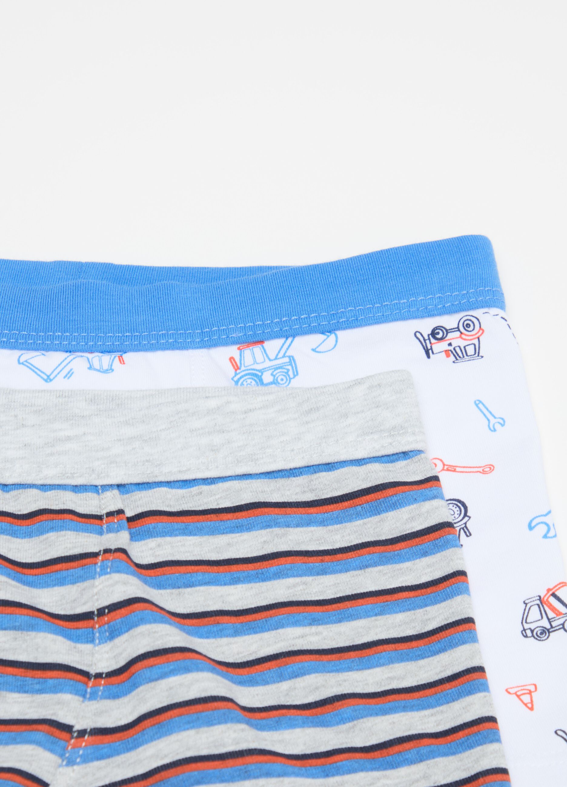 Three-pack organic cotton boxer shorts