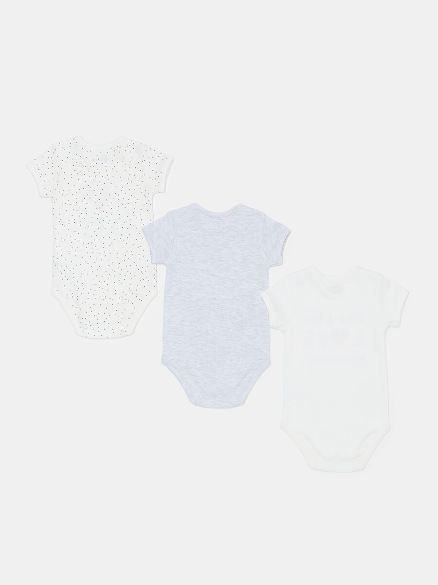 Three-pack I Love Mum and I Love Dad bodysuits_1