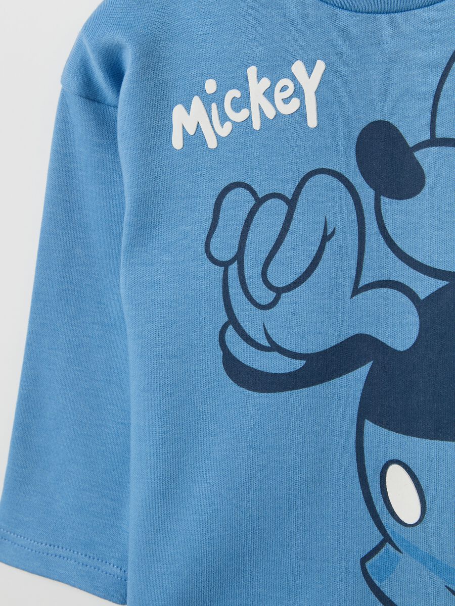 T-shirt with long sleeves and Mickey Mouse print_3