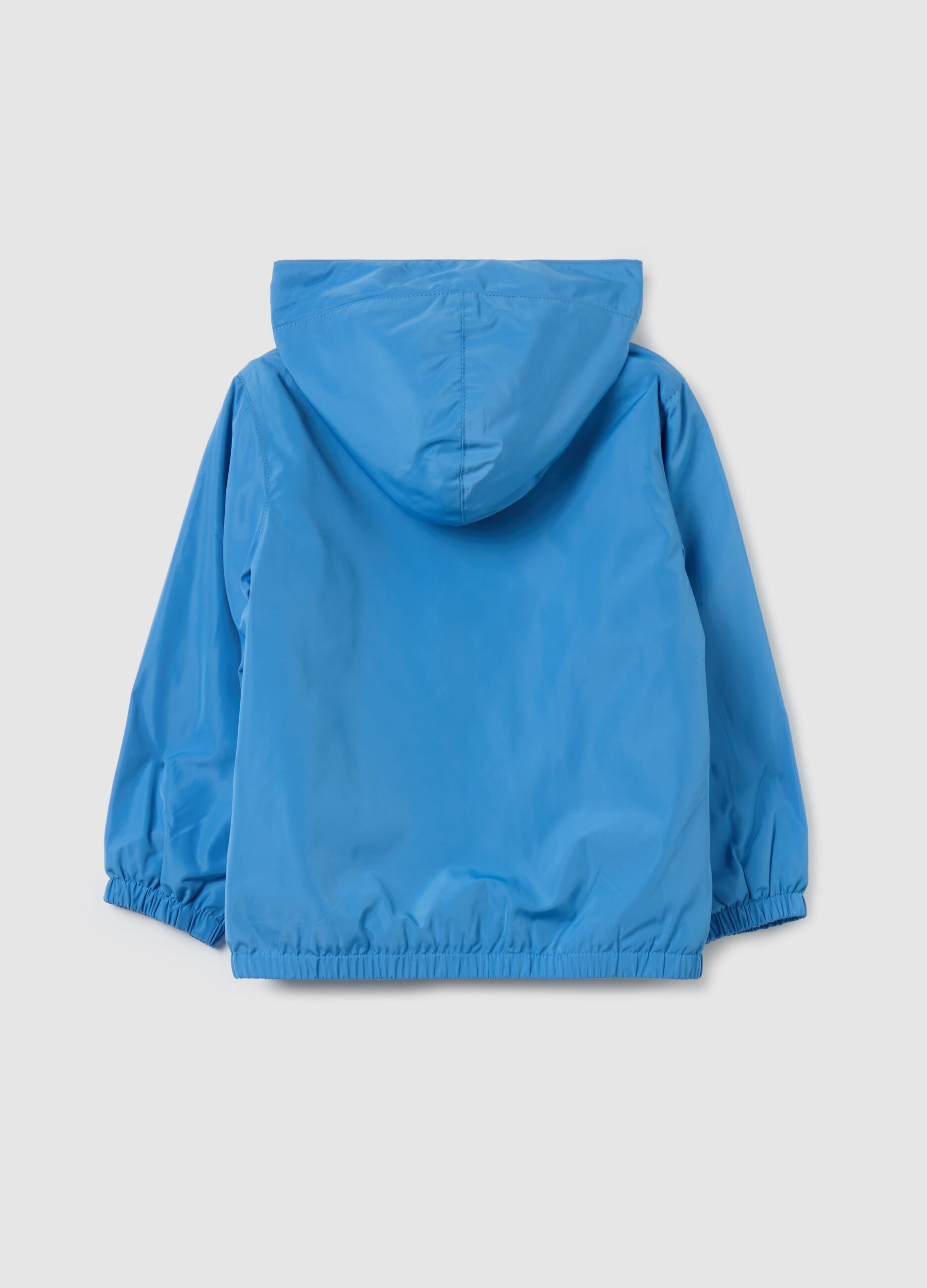 Waterproof jacket with hood