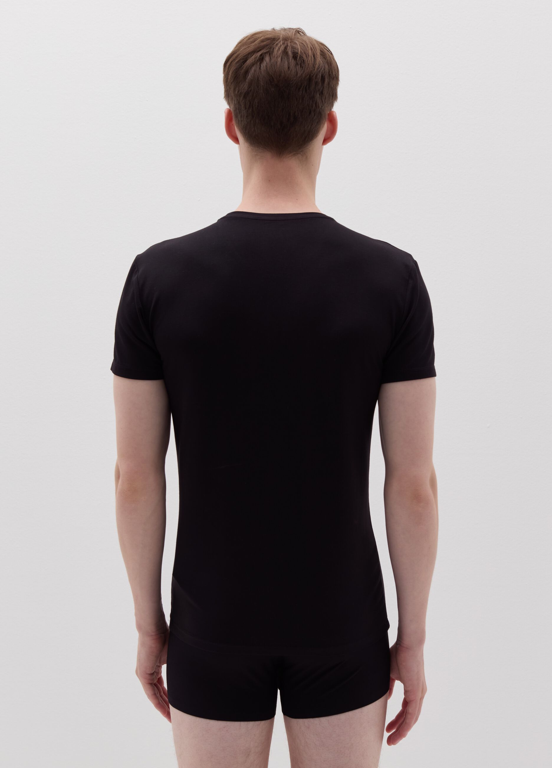 Stretch modal undershirt