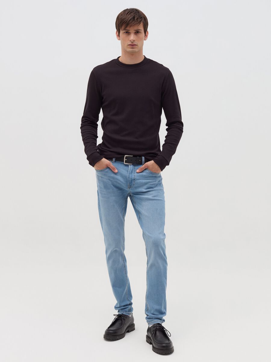 Super-skinny-fit jeans with fading_0