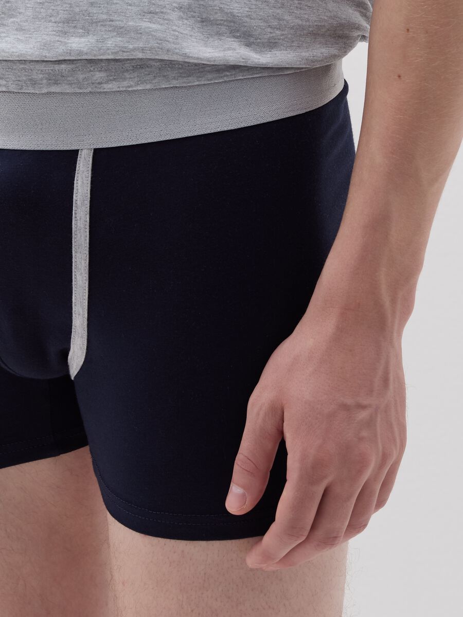 Three-pack midi boxer shorts with external elastic_4