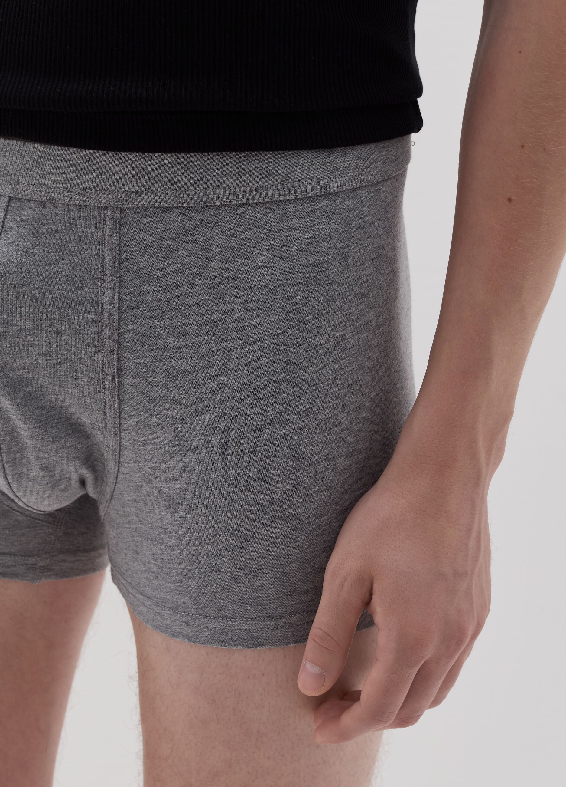 Two-pack boxer shorts in stretch Supima cotton