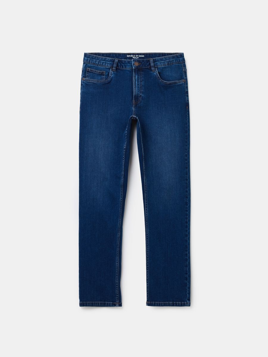 Regular-fit jeans with five pockets_4