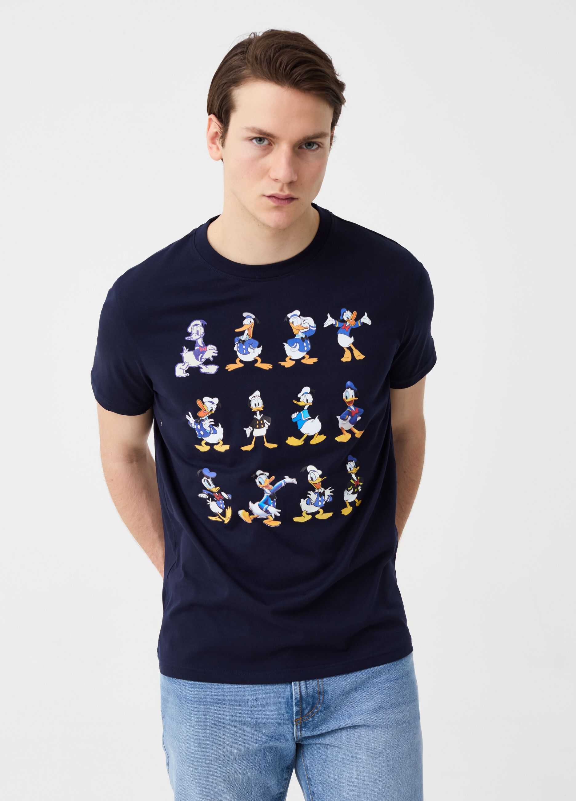 Ovs T-shirt in cotone Donald Duck 90