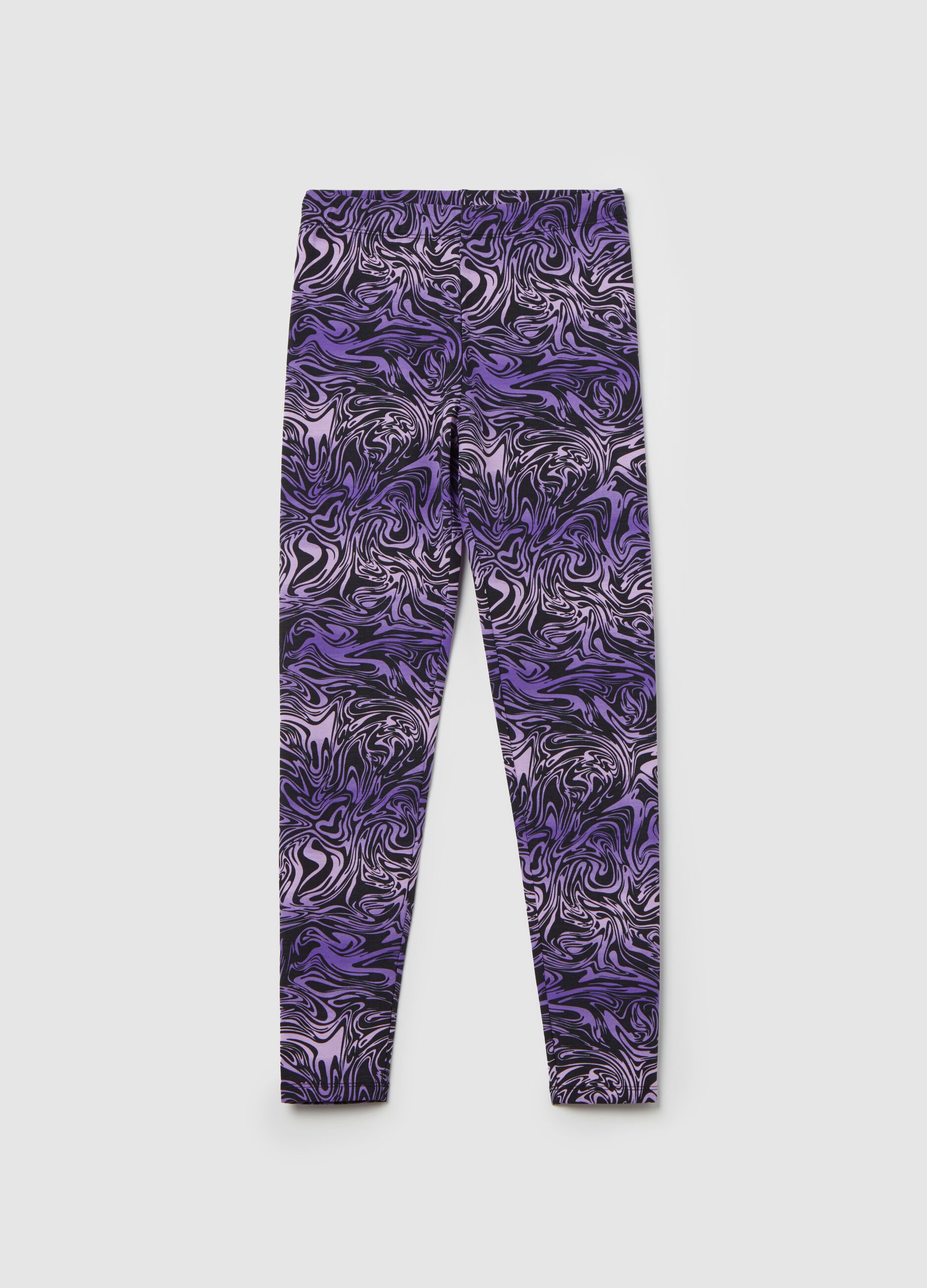 Leggings with all-over print