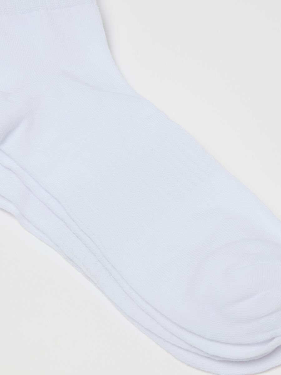 Three-pair pack short stretch socks_1