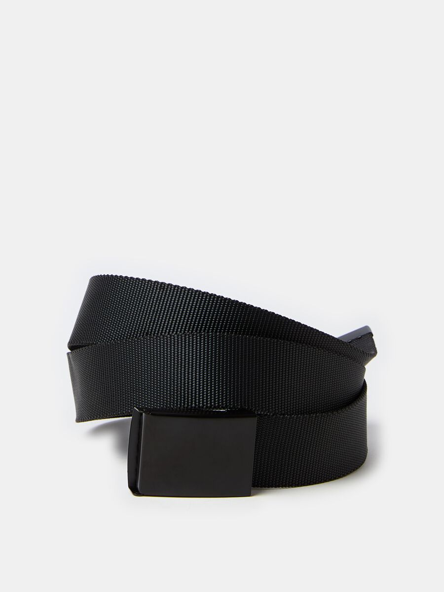 Ribbon belt with sliding buckle_0