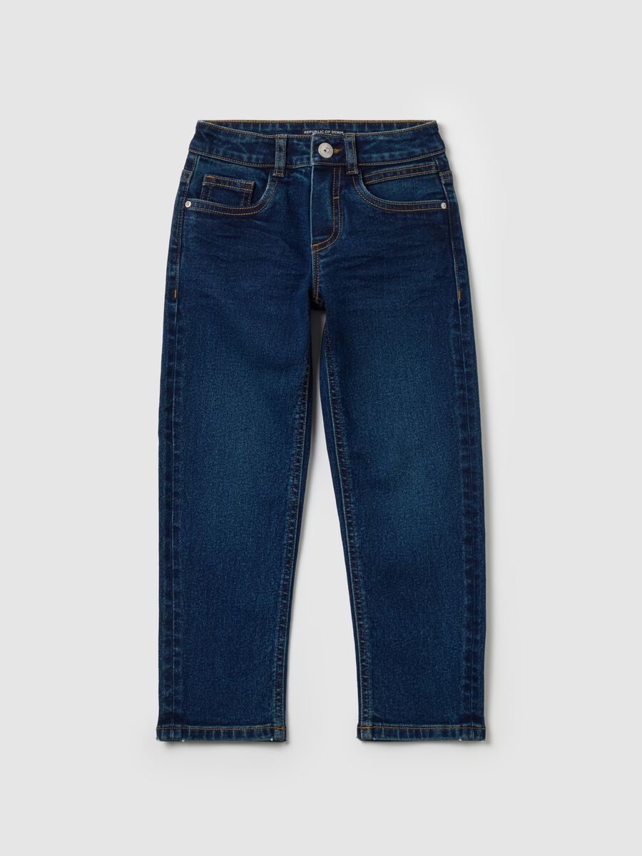 Regular-fit jeans with five pockets_0