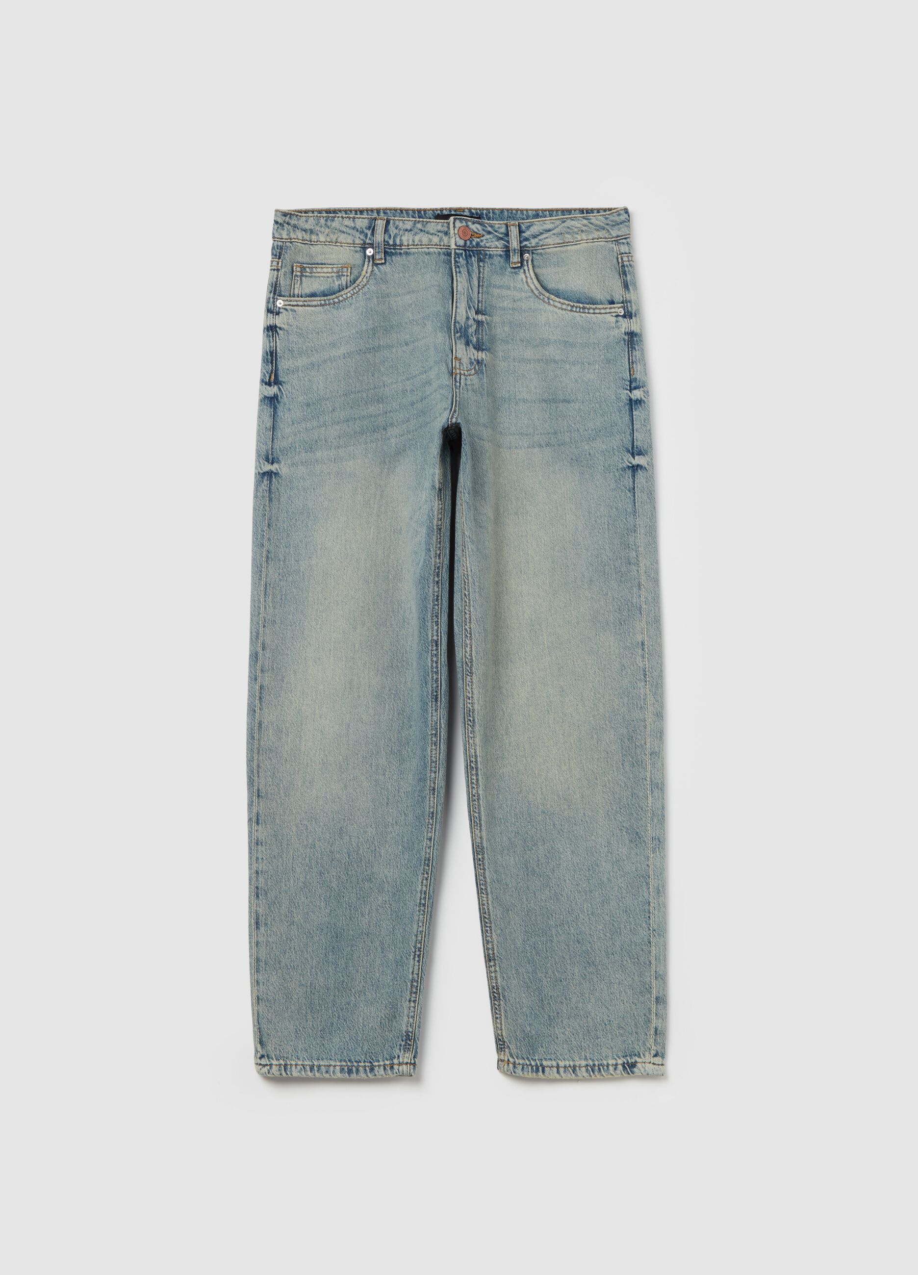 Baggy-fit jeans with five pockets