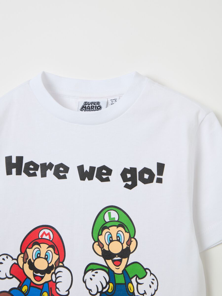T-shirt in cotone con stampa Super Mario™_2