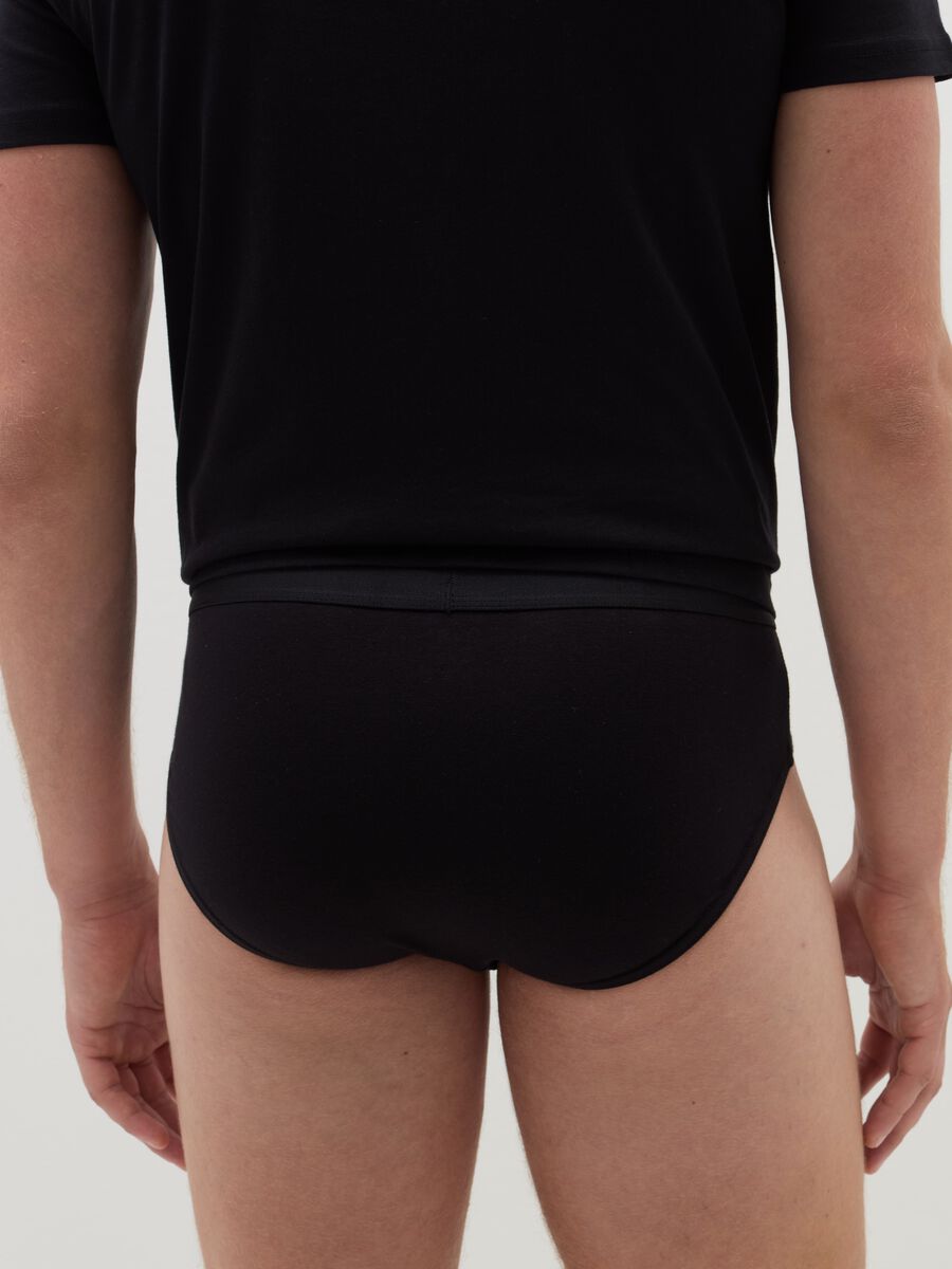 Five-pack briefs with external elastic_2