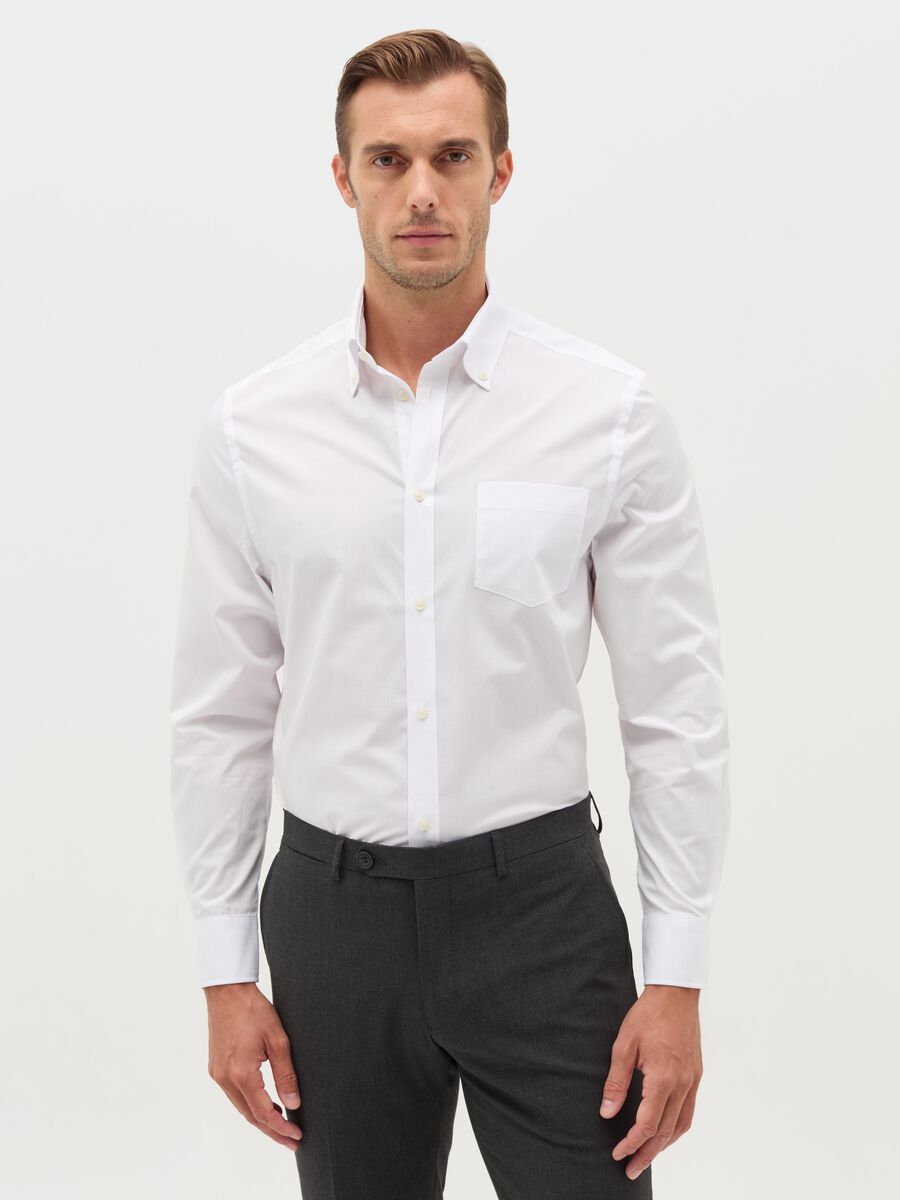 Regular-fit shirt with pocket_0