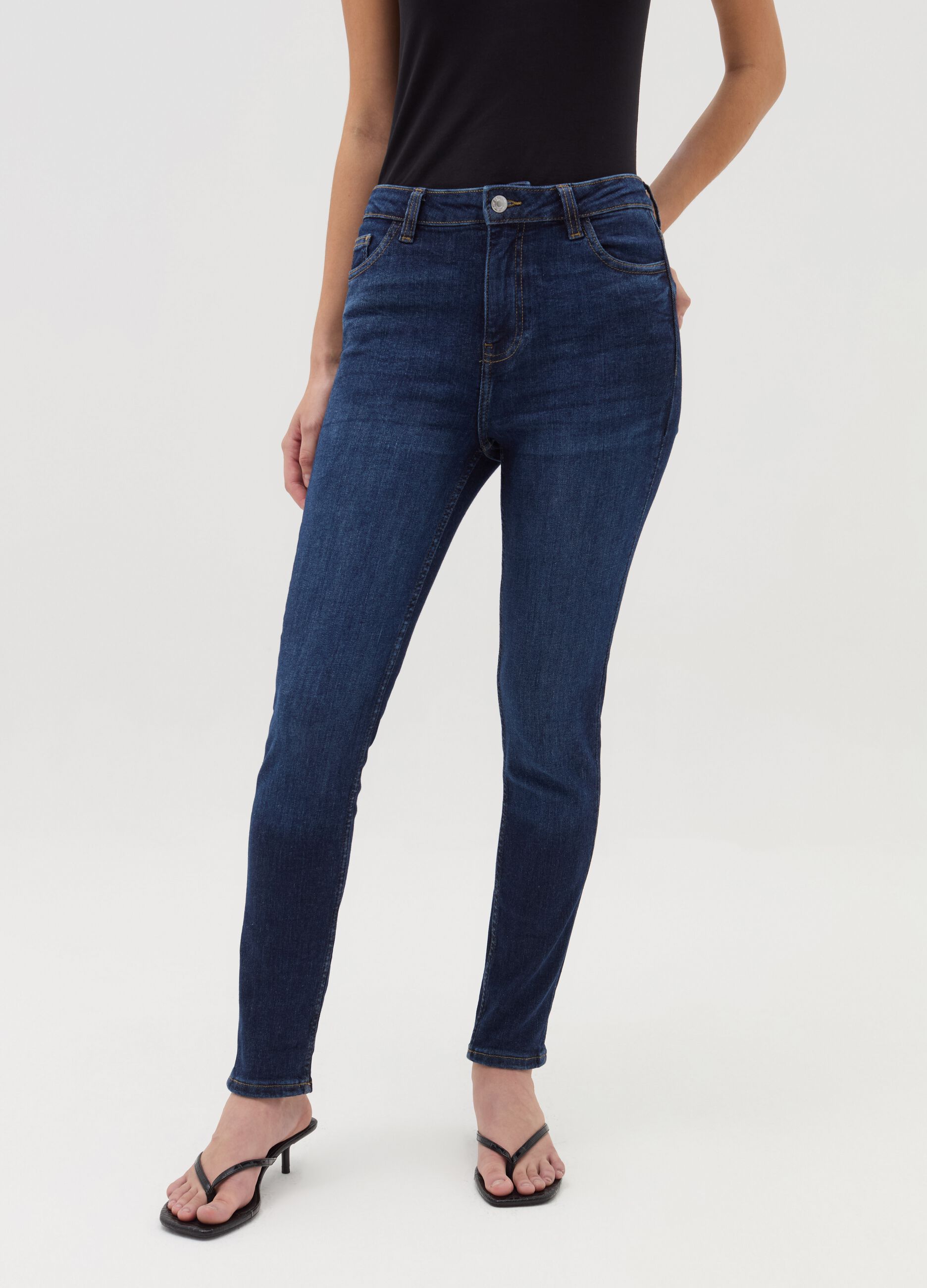 Skinny-fit jeans with five pockets