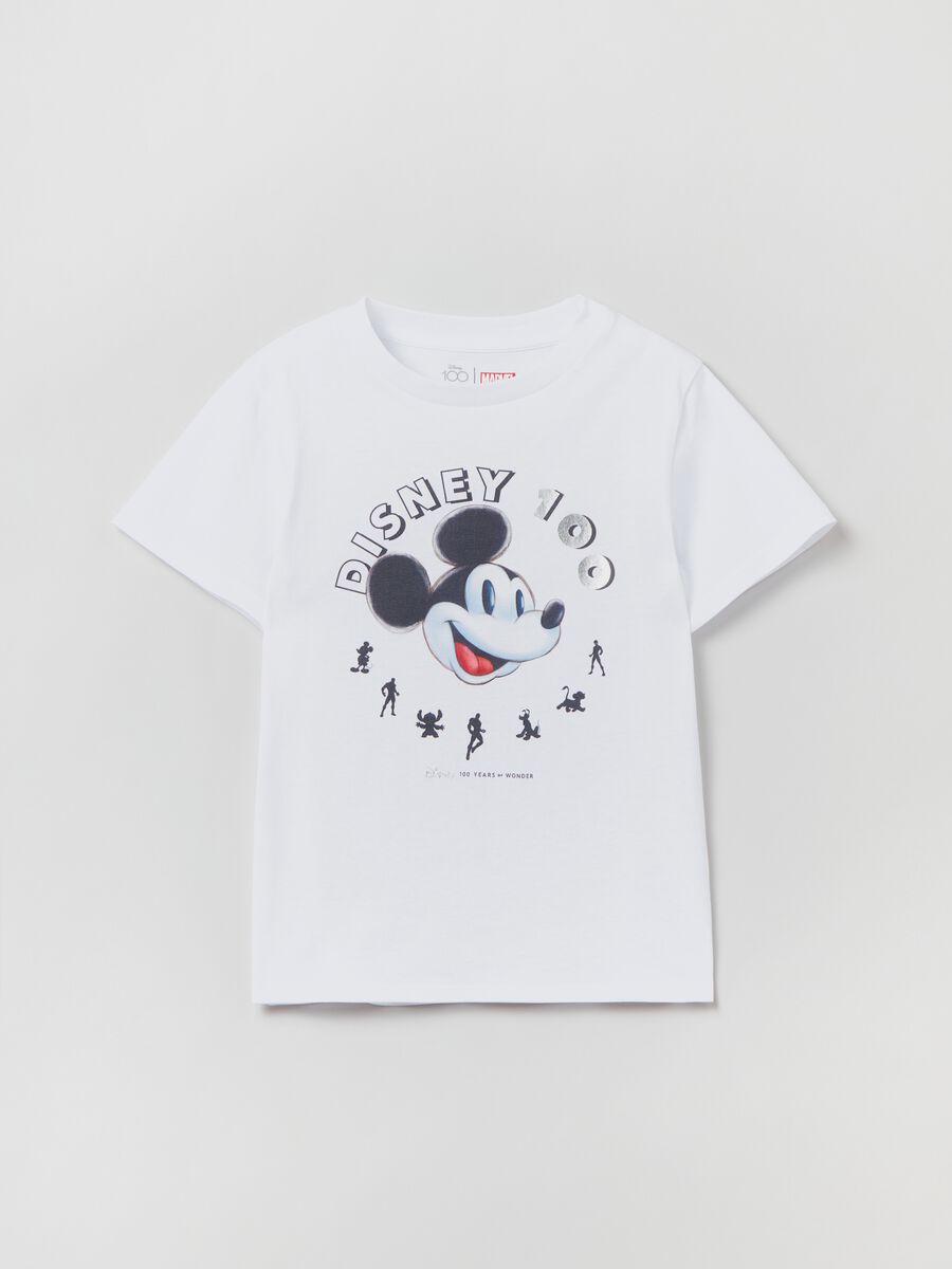 T-shirt with Disney 100th Anniversary print_0