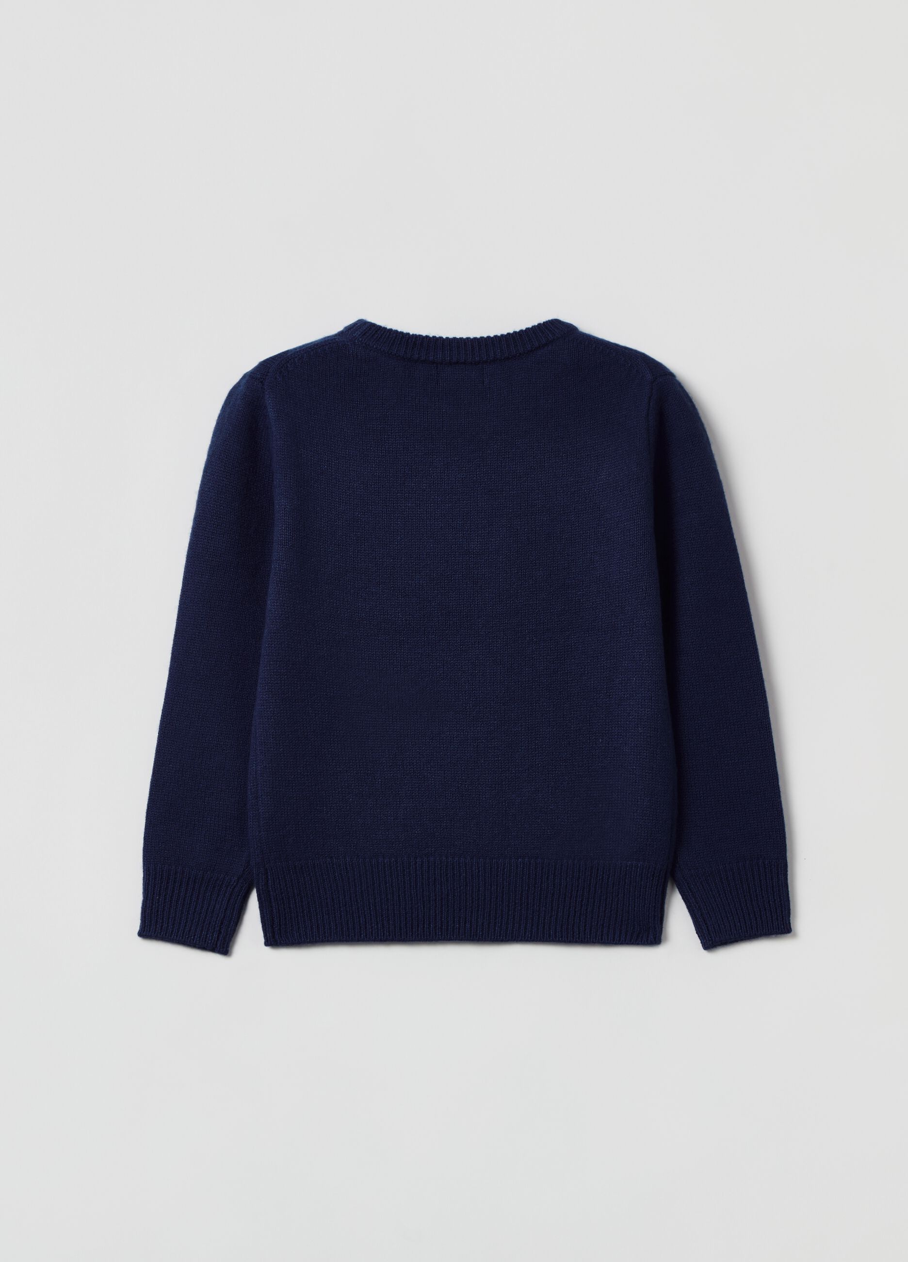 Wool blend pullover