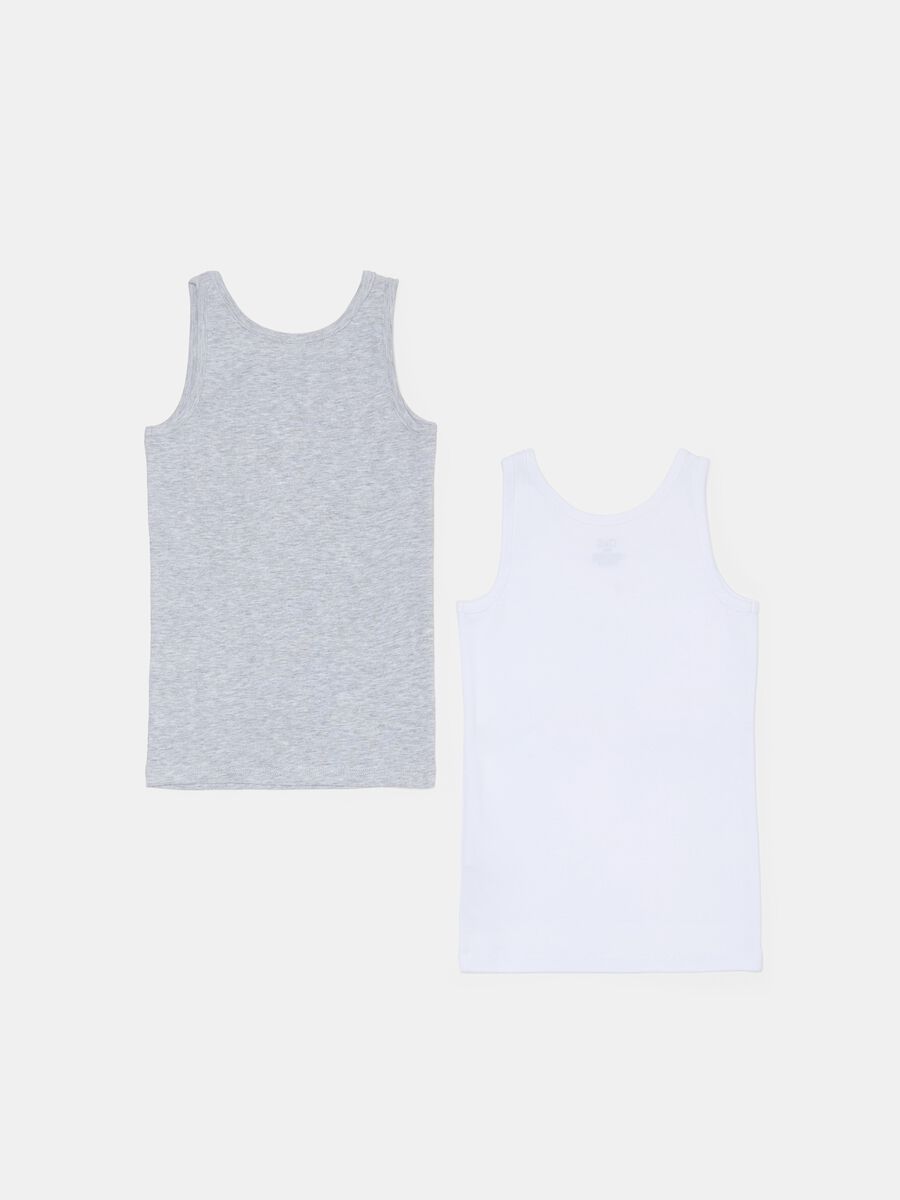 Two-pack racerback vests with round neckline_1