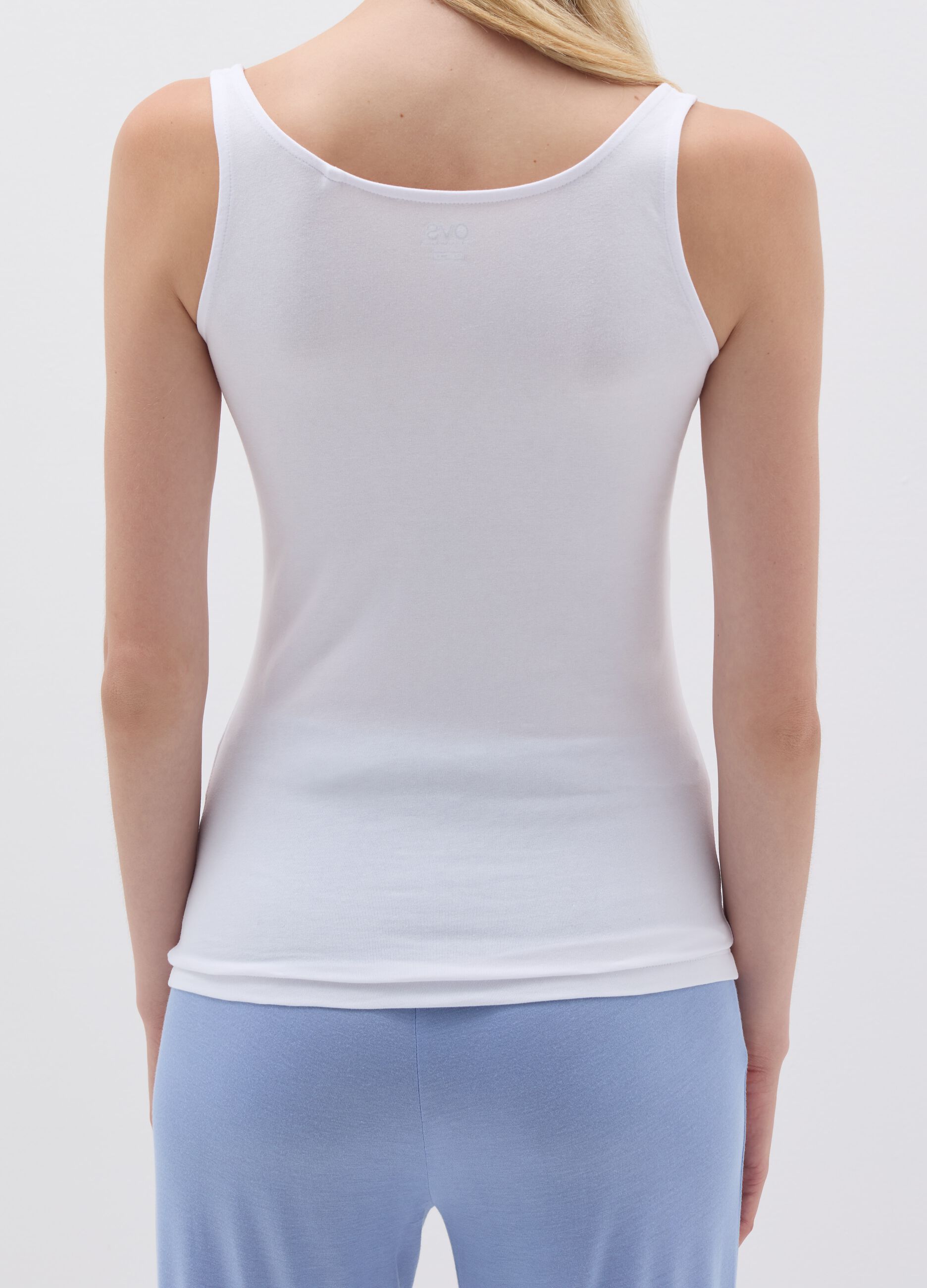 Organic cotton vest