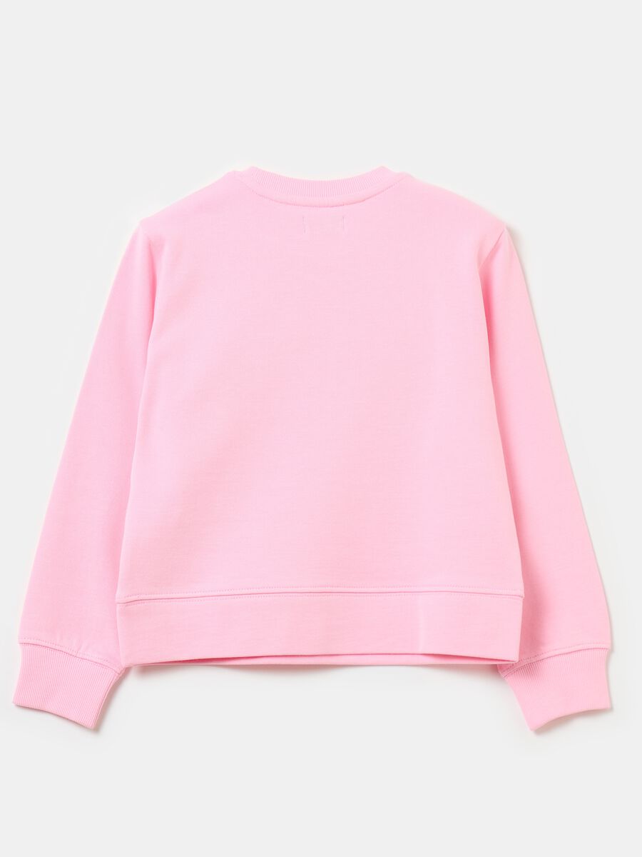 Solid colour sweatshirt in French terry_1