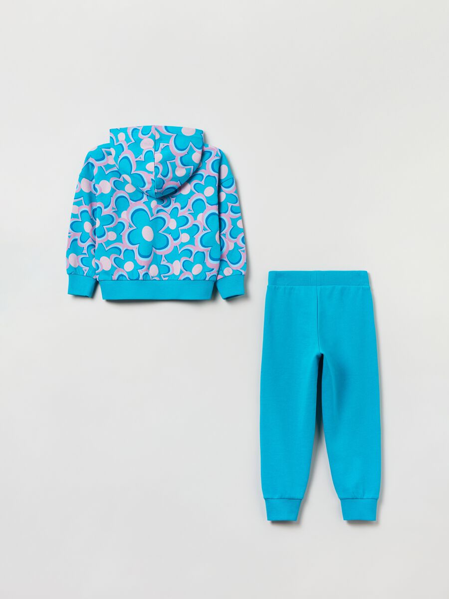 Fleece jogging set with print_1