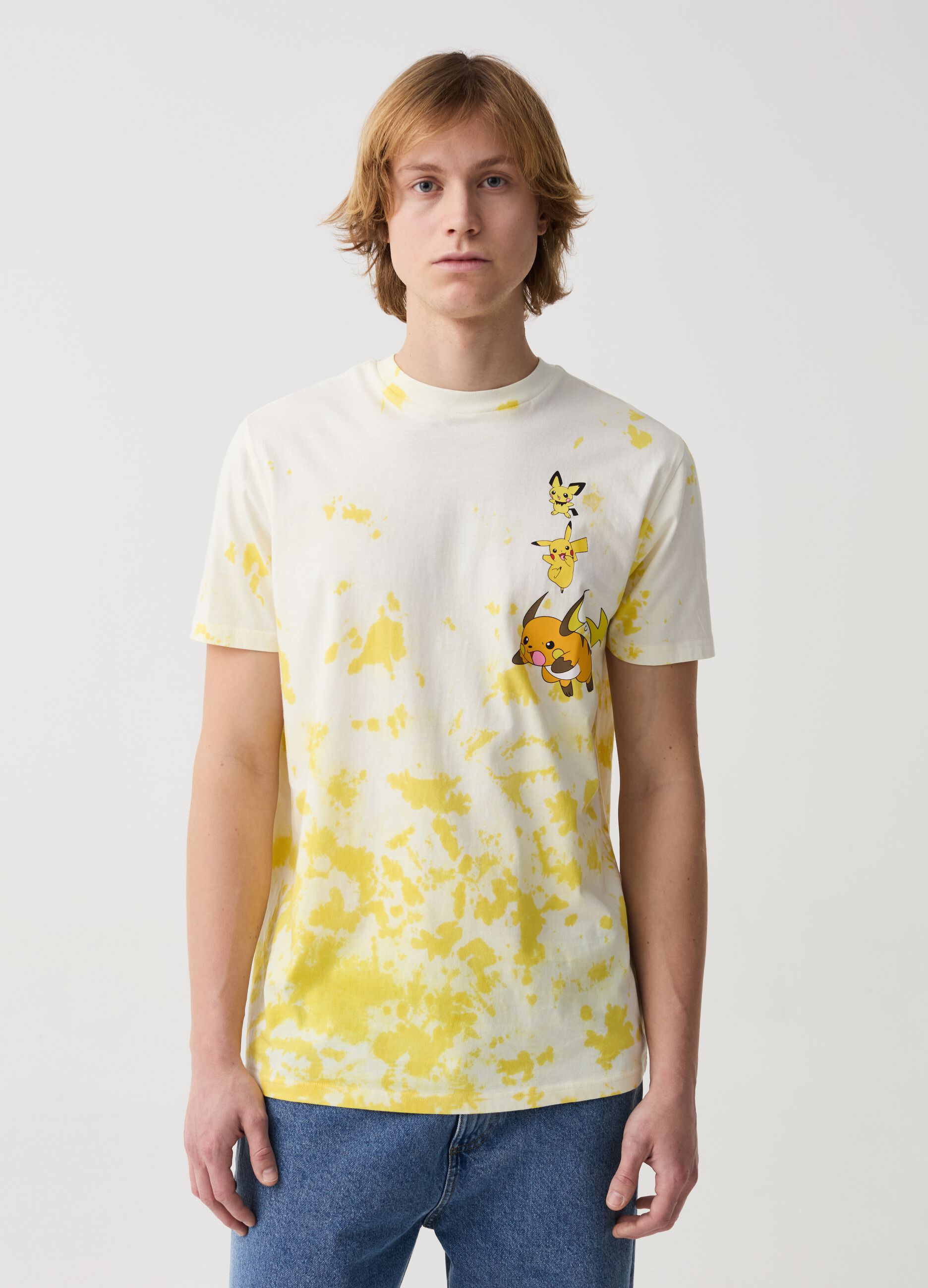 Ovs T-shirt in cotone con stampa Pokemon