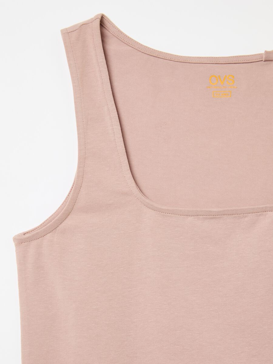 Tank top with square neck_5