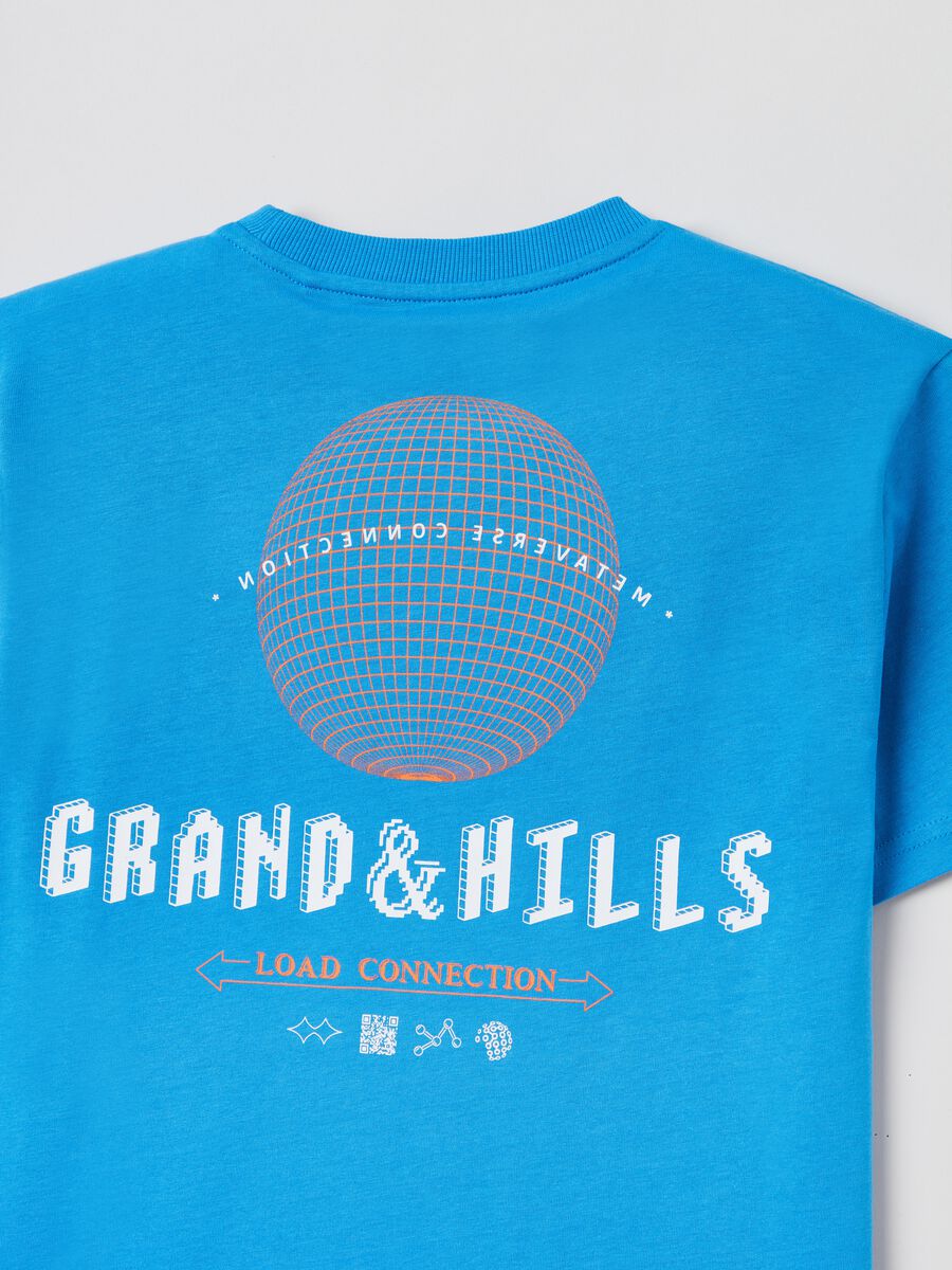 T-shirt in cotone stampa Grand&Hills_2