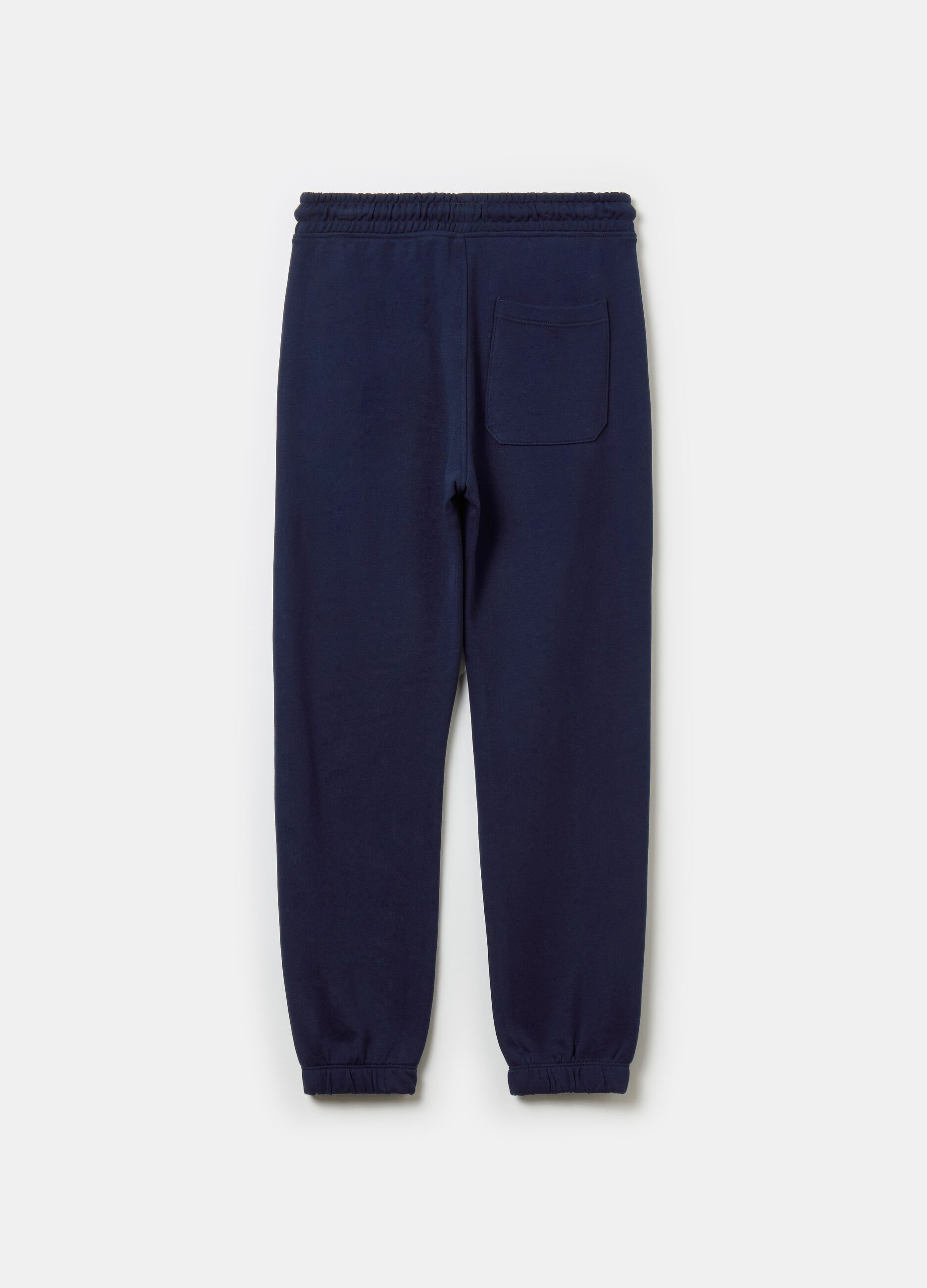 Essential joggers in organic cotton with drawstring