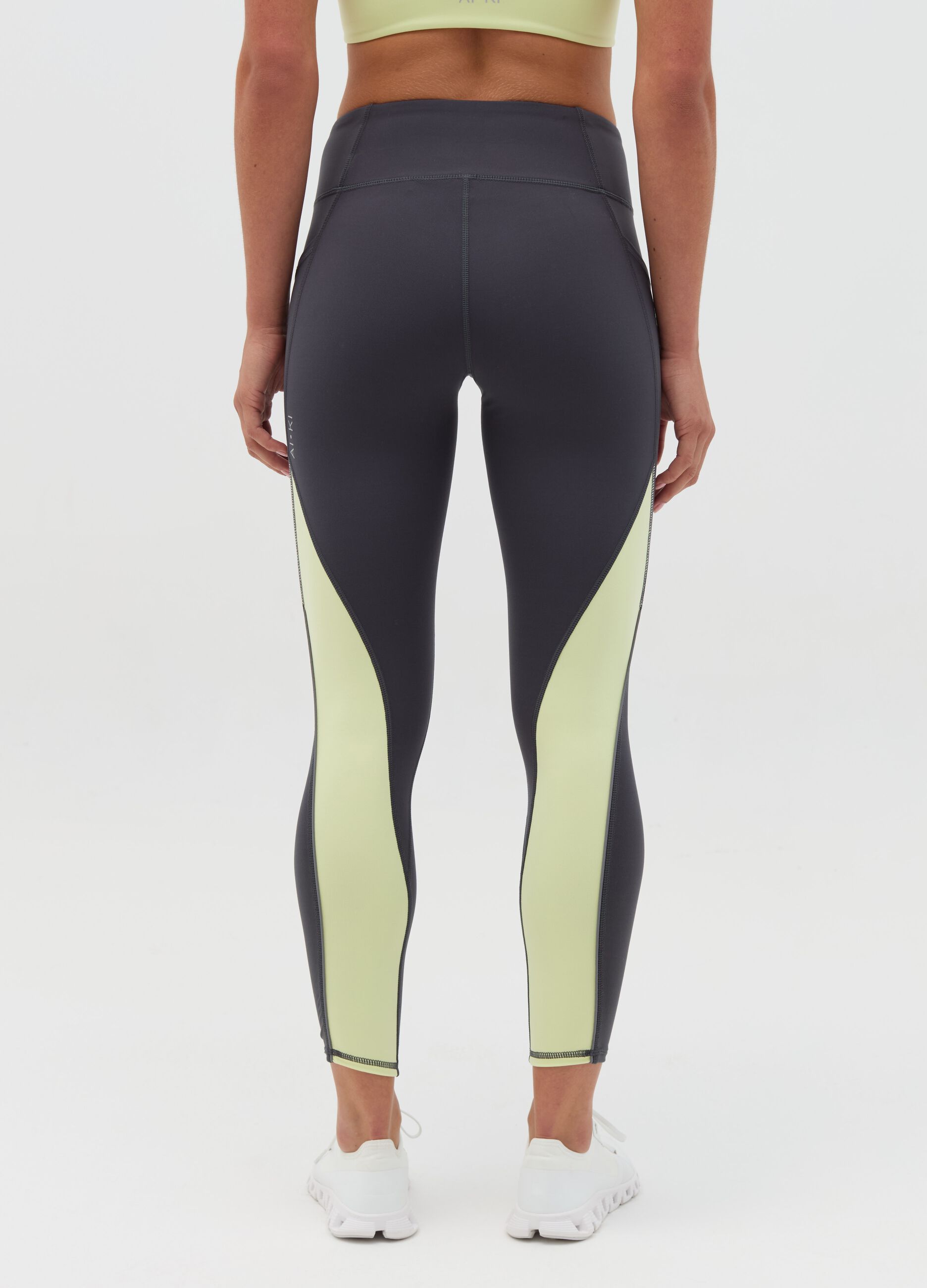 AI•KI leggings with contrasting details