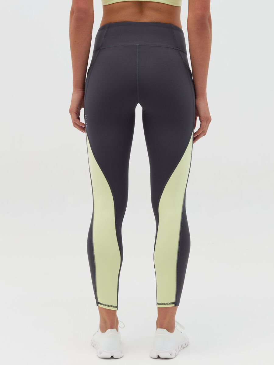 AI•KI leggings with contrasting details_2