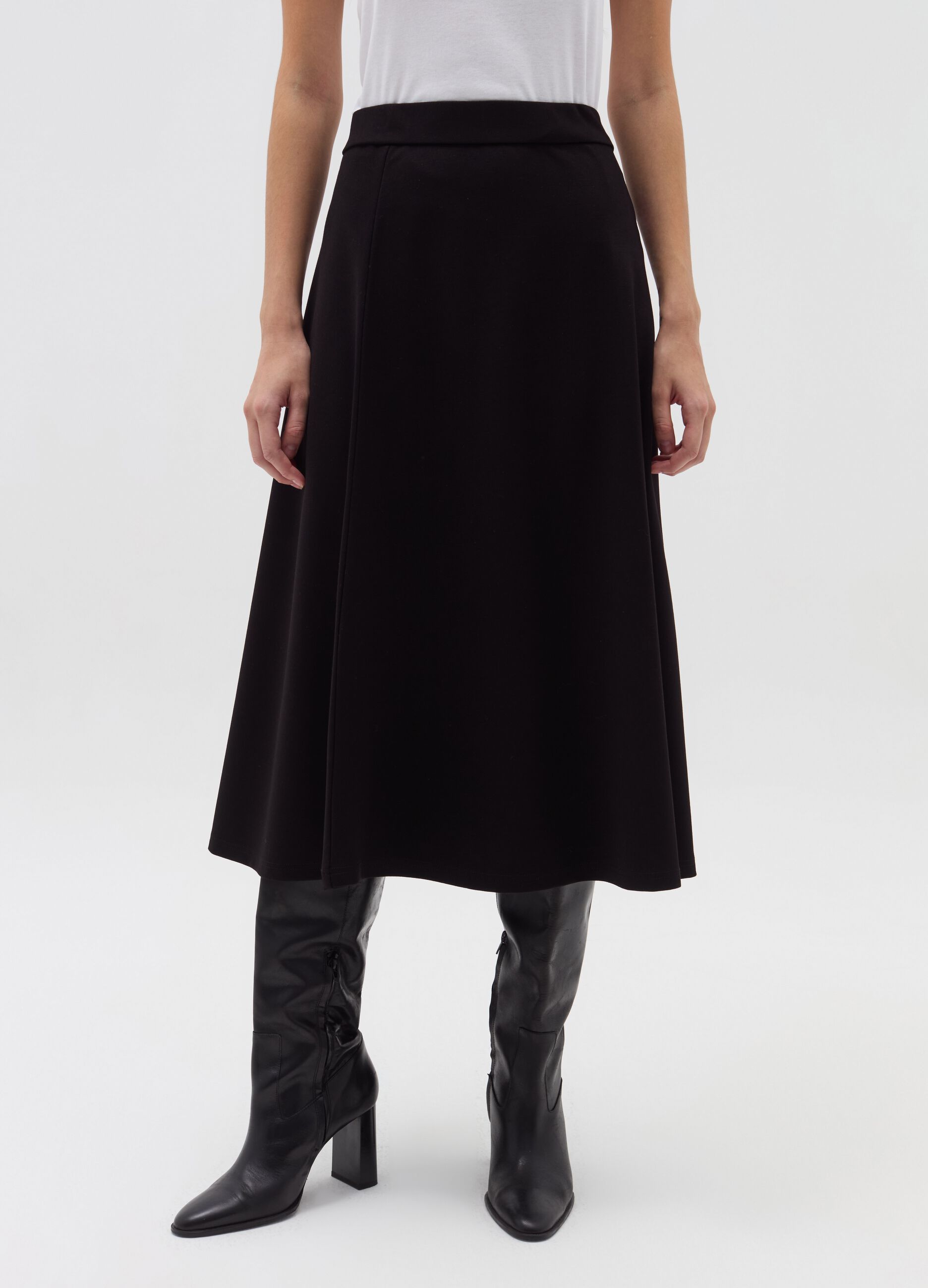 Full midi skirt