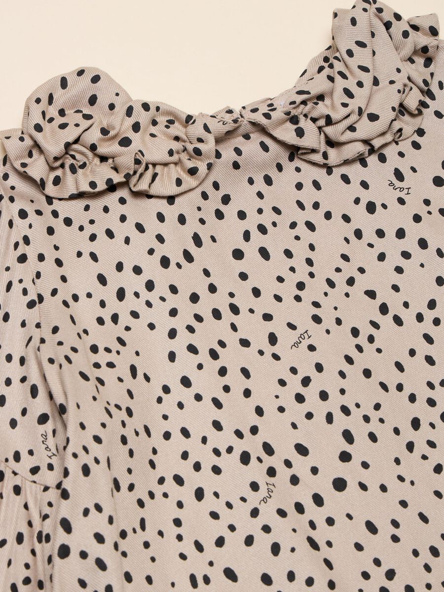 Blusa a pois in pura viscosa_1