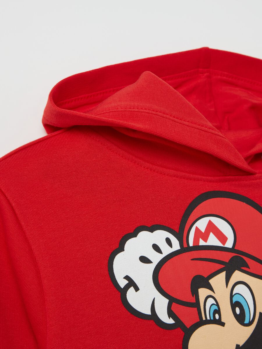 Sweatshirt with hood and Super Mario™ print_3