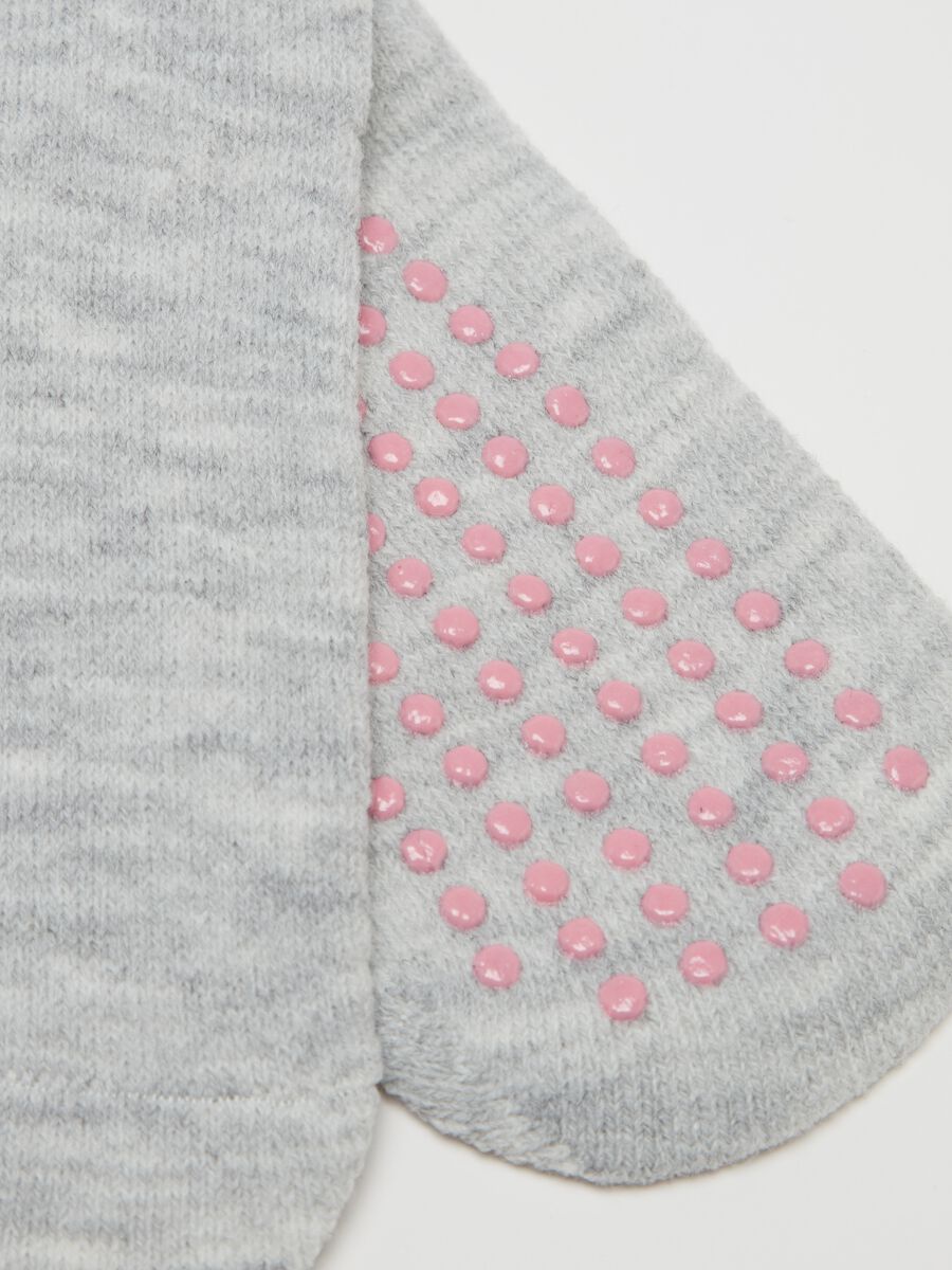 Short slipper socks with fold_1