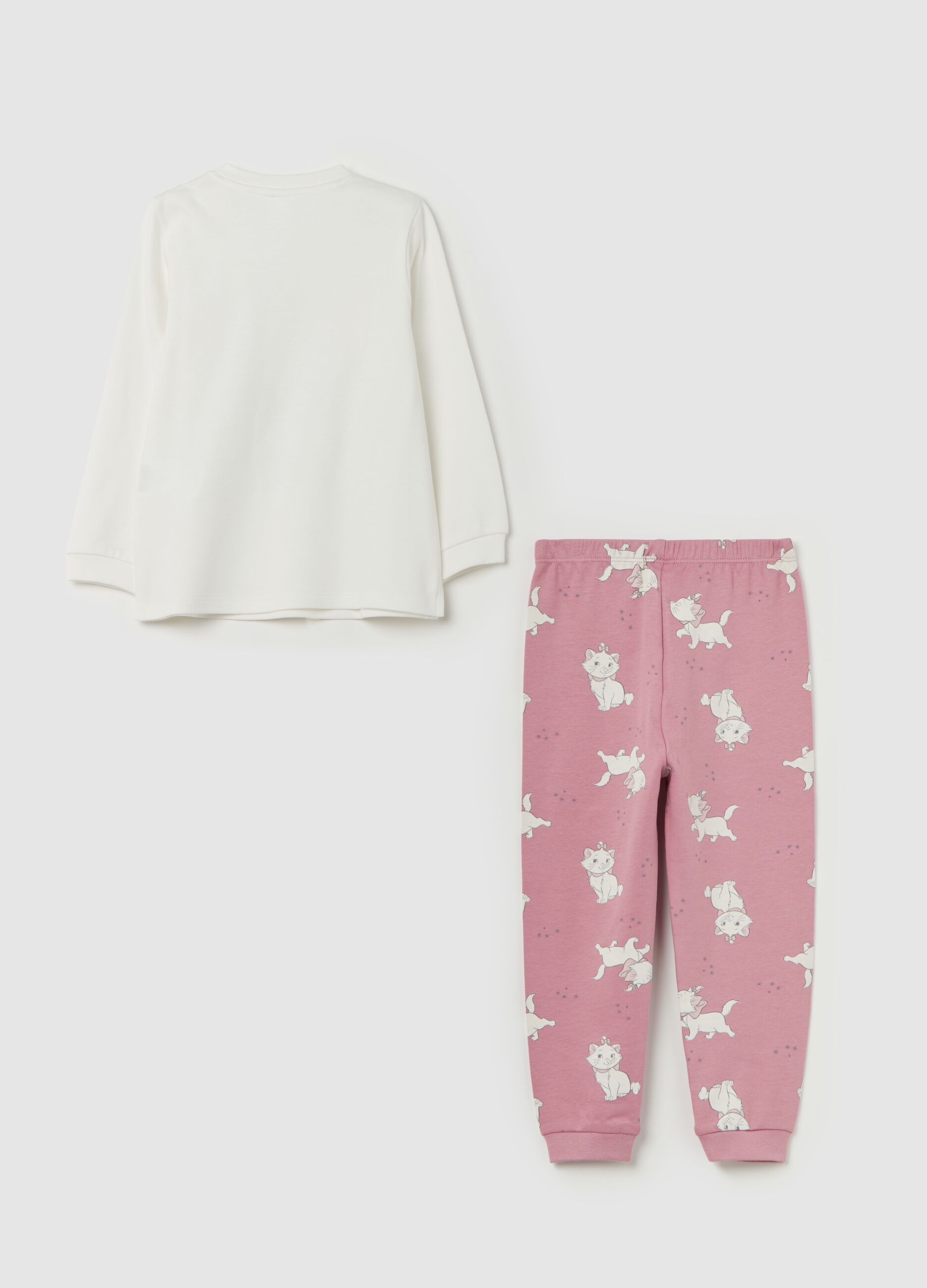 Organic cotton pyjamas with Marie print