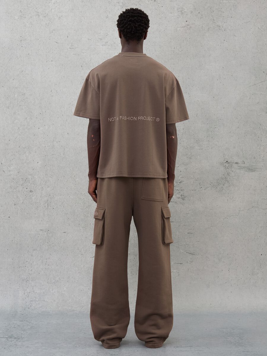 Cargo Sweatpants Cappuccino Brown_4