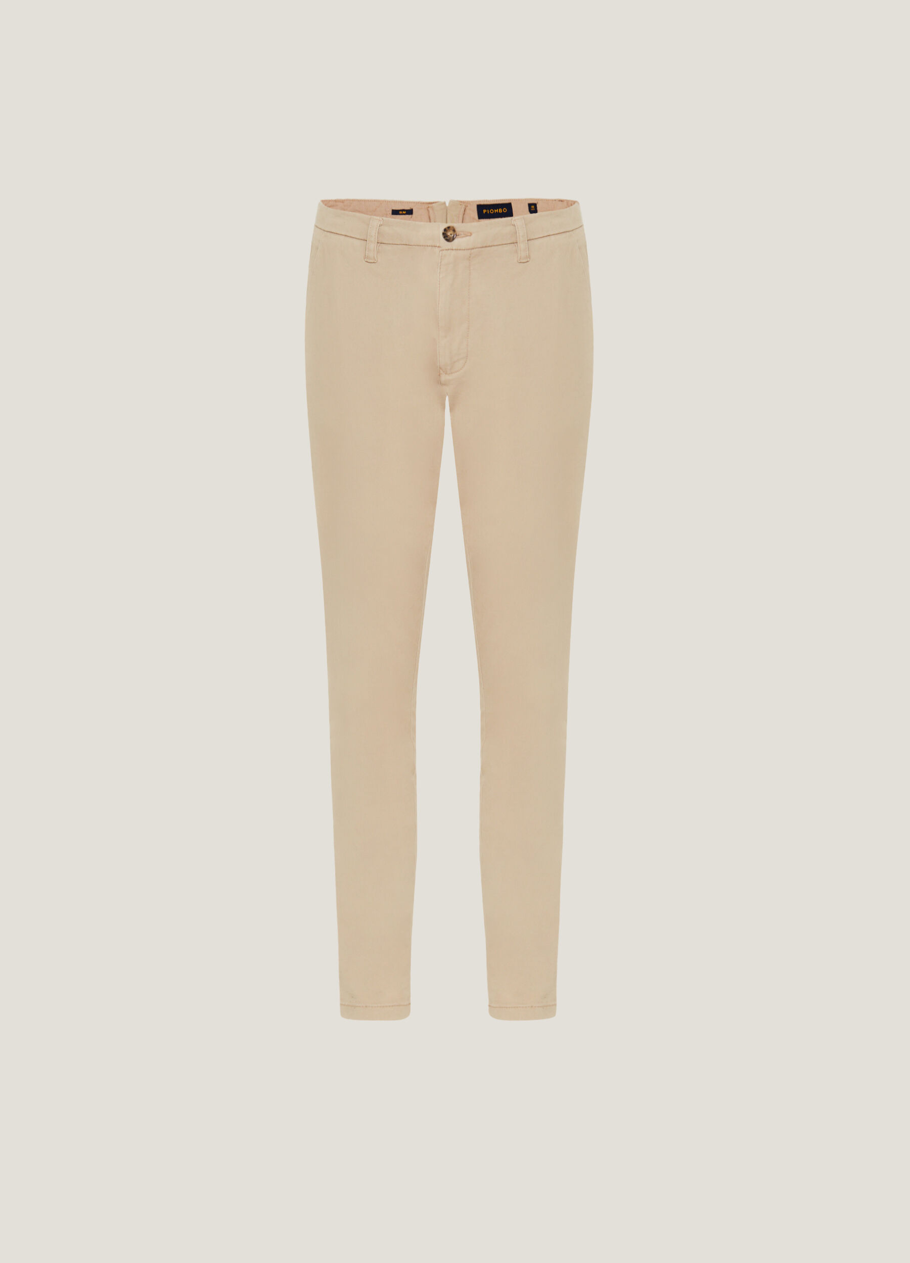 Pantaloni chino in cotone stretch