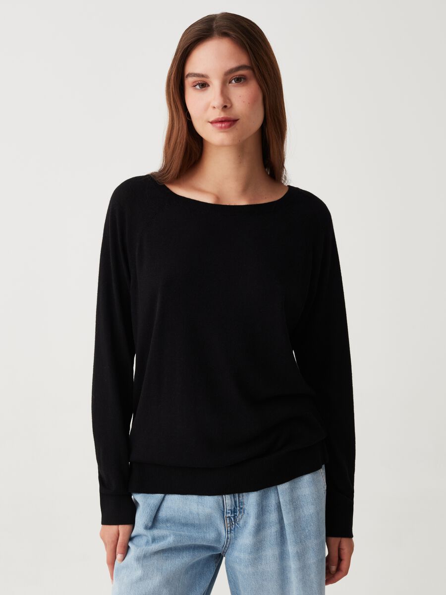 Top with raglan sleeves_0