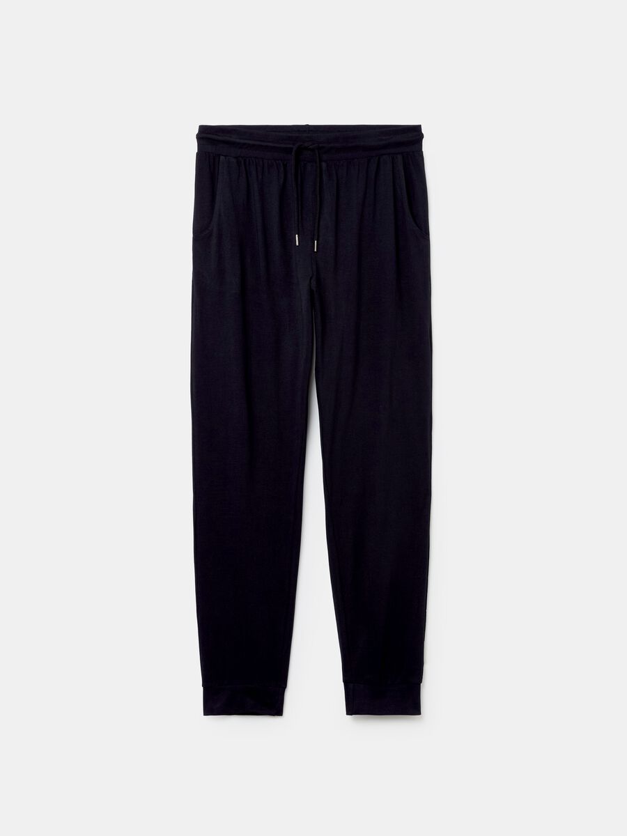 Pyjama trousers with drawstring_4
