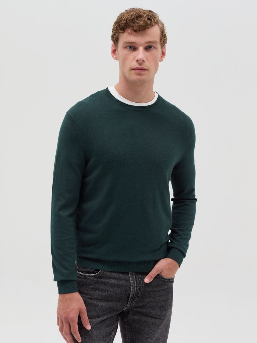 Pullover con scollo rotondo_2