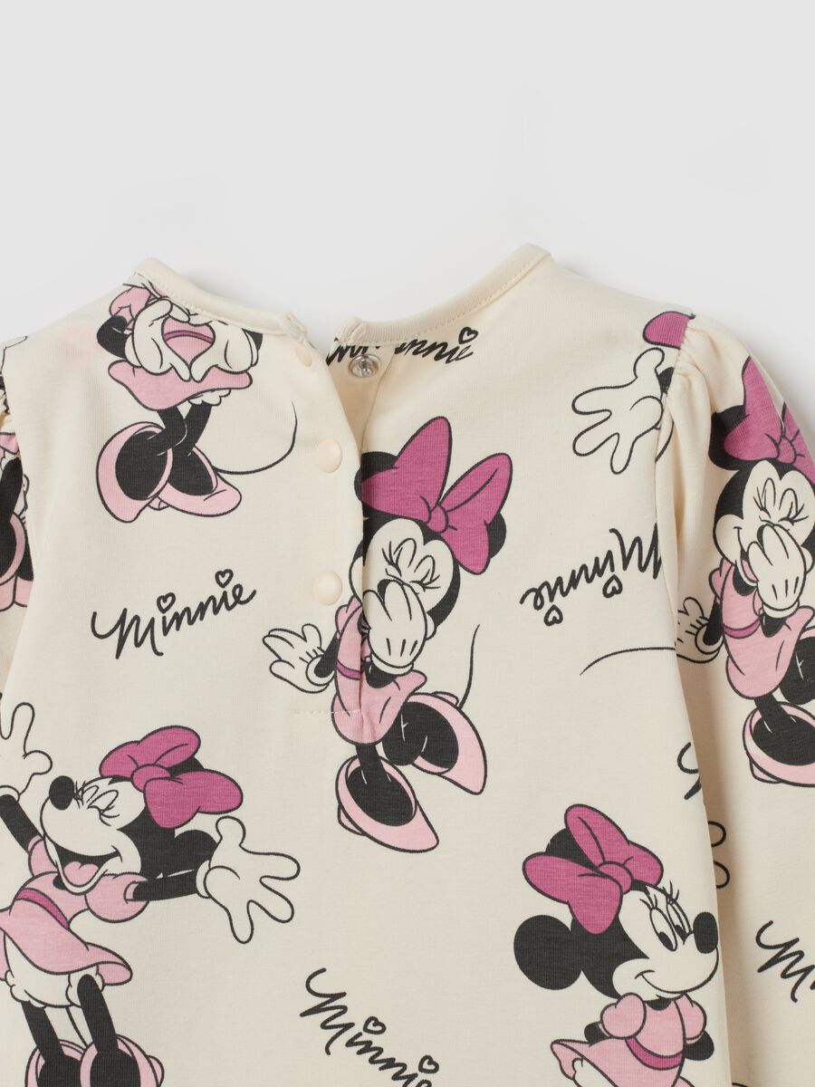 Organic cotton T-shirt with Minnie Mouse print_3