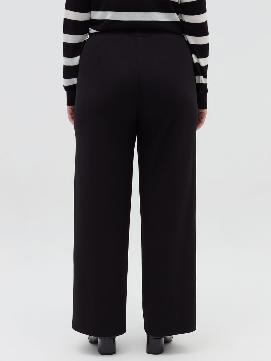 Wide trousers with buttons_2