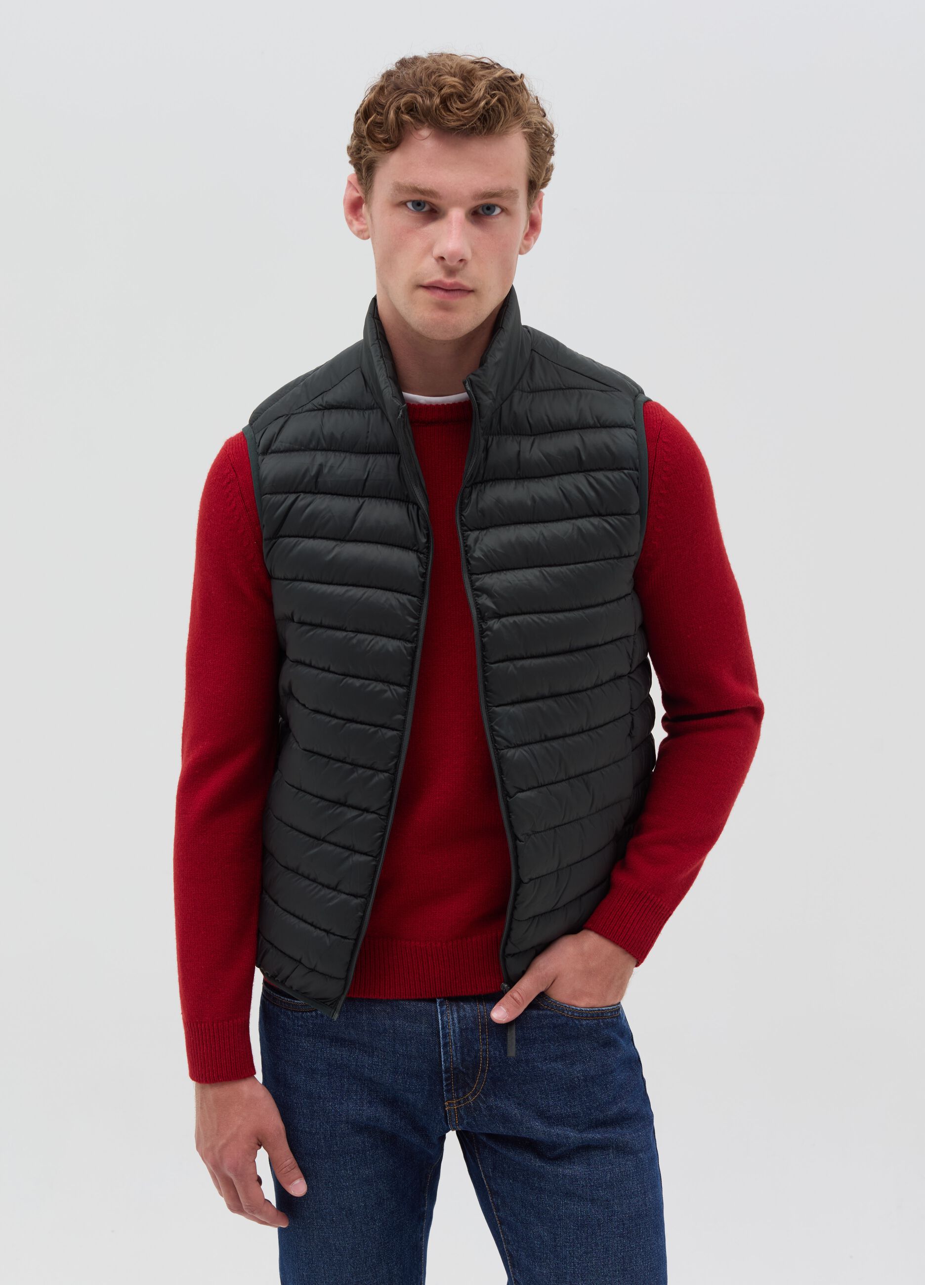 Ultralight full-zip gilet