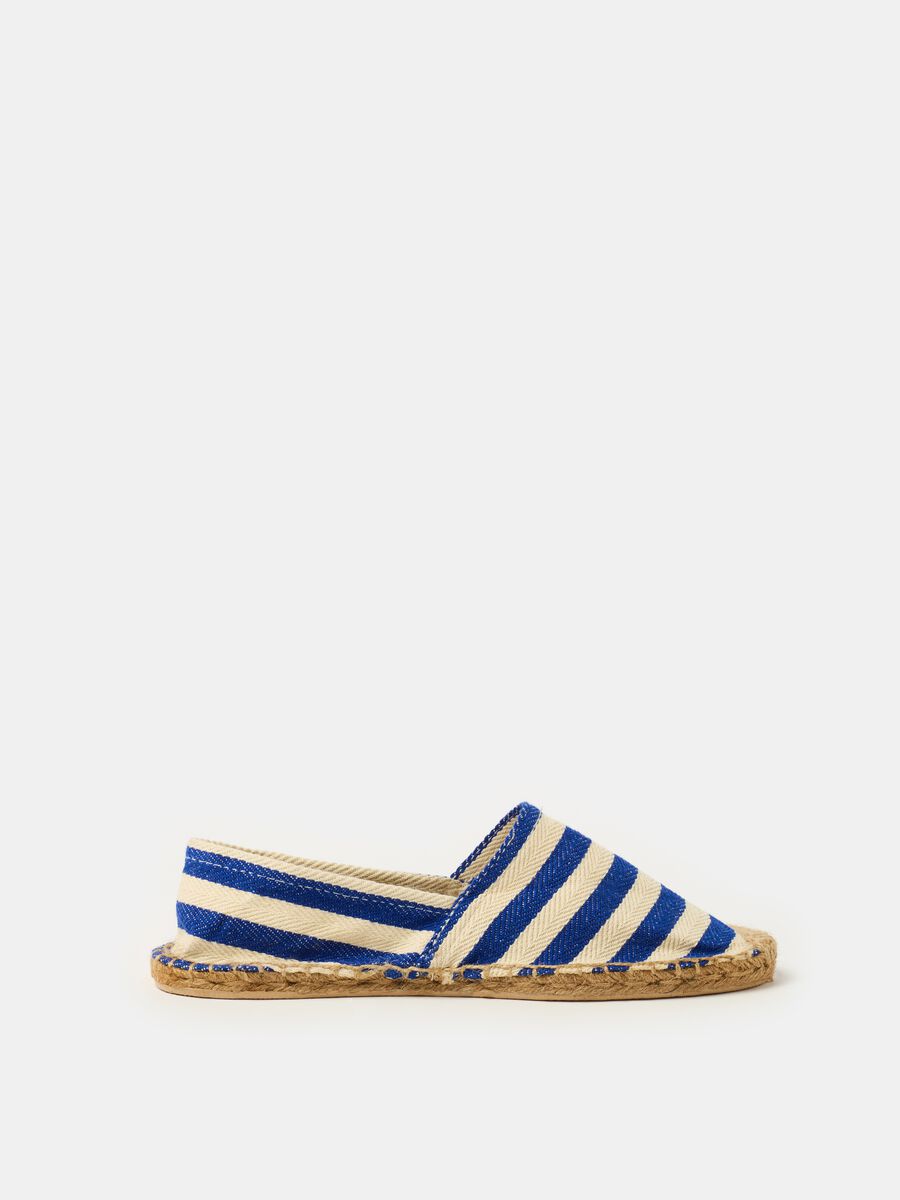 Espadrilles with striped pattern_0