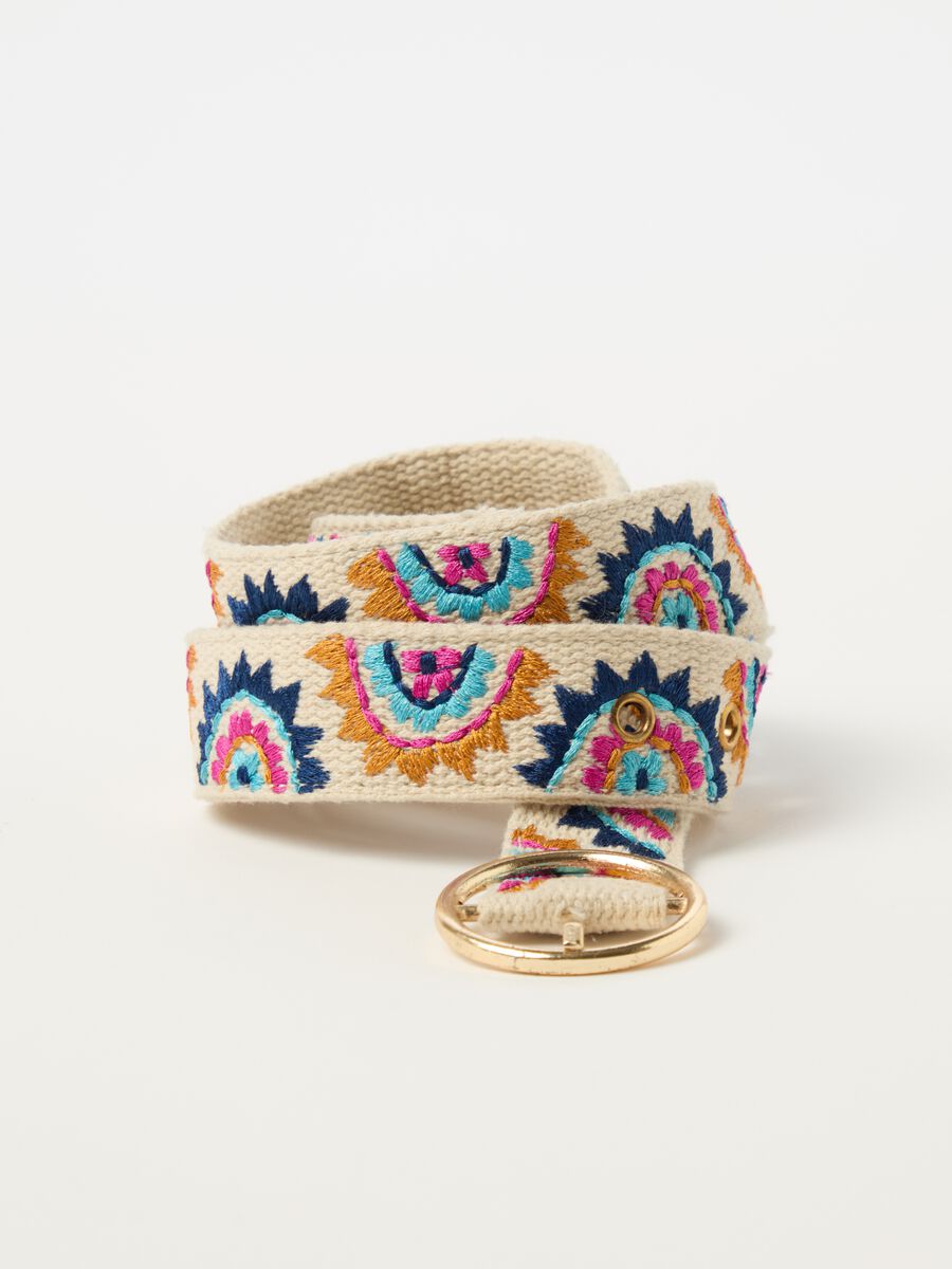 Belt with ethnic embroidery_0