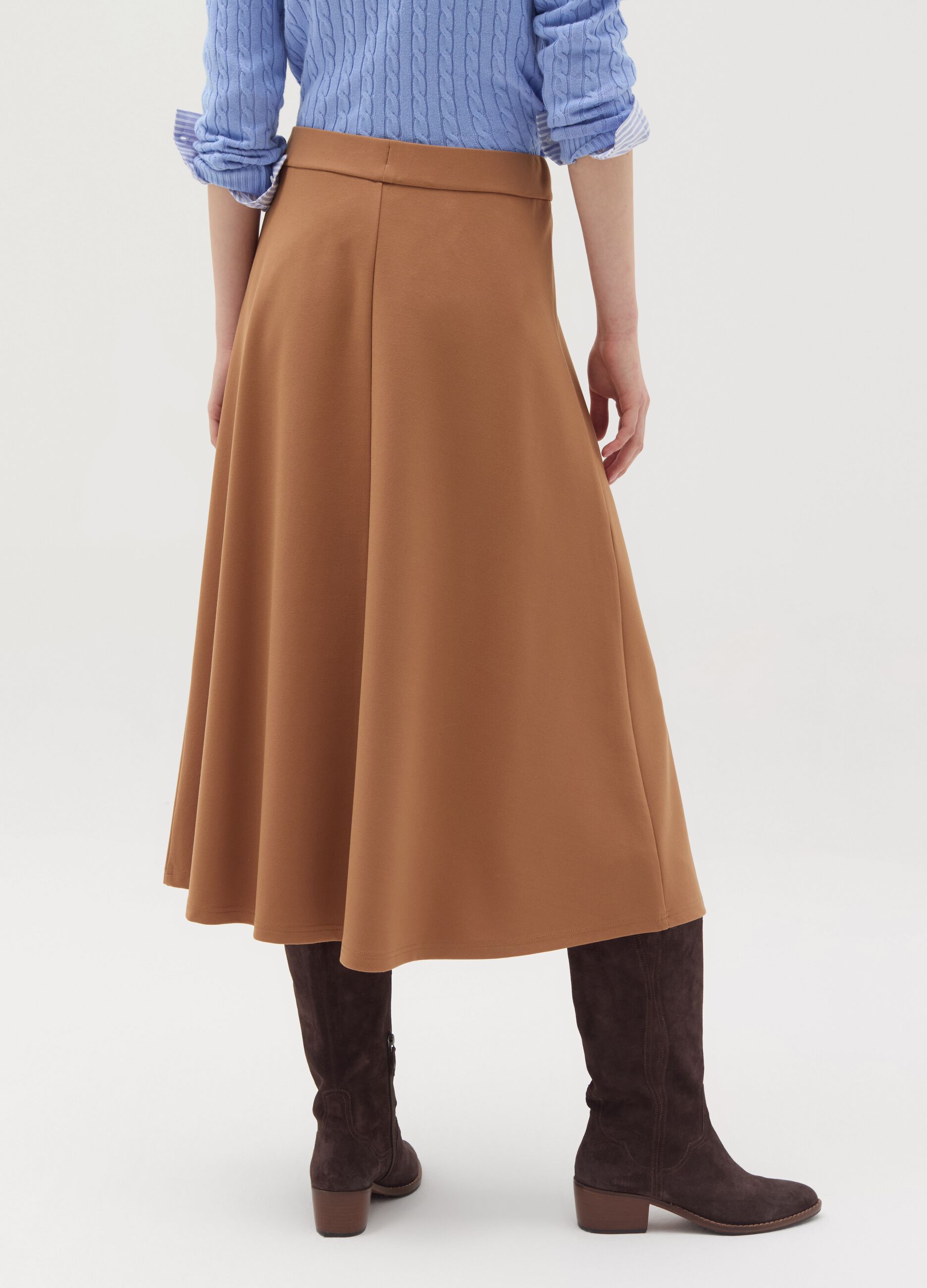 Full midi skirt