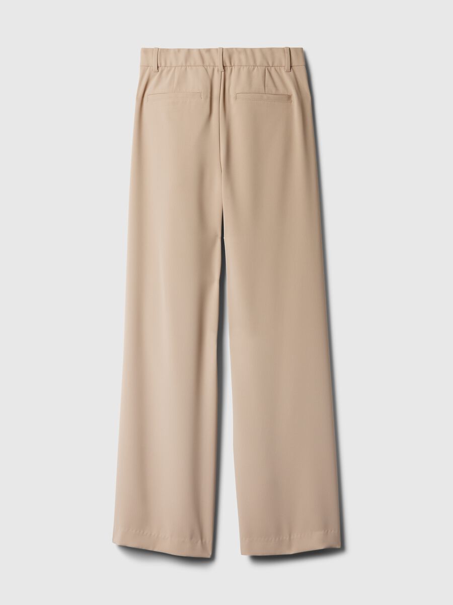 Wide-leg trousers with high waist and darts_6