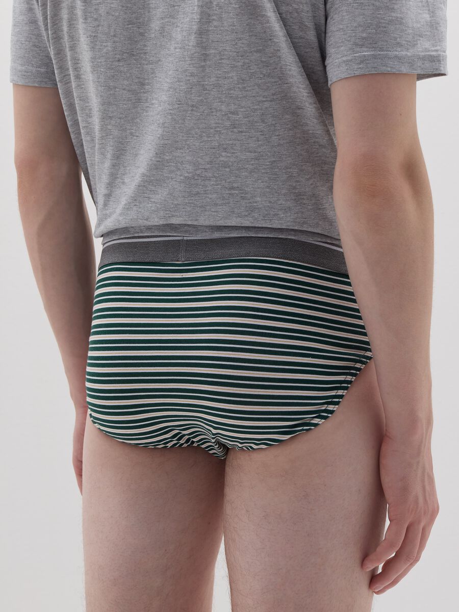 Three-pack briefs with striped edging_2